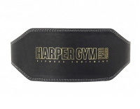 Аксессуары для тяжелой атлетики + Пояс для тяжёлой атлетики усиленный Harper Gym Pro Series JE-2622HG (широкий)