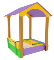 Песочницы + Песочница Домик ИО 07-555 / ИО 07-534-2