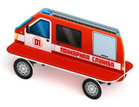 Скамейки и столики + Пожарная машина - Скамейка детская - МФ 41.03.01-01