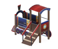 Теневые навесы, беседки + Паровозик (синий) - Беседка - МФ 10.03.05-01