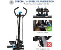 Степперы + Министеппер с поручнем DFC SOOZIER A90-279V01 поворотный