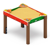 Песочницы + Песочница Солнышко - ДОВ 50.01.02-02 - Забота (Ракушки) Н-1000