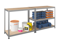 Металлические стеллажи + Стеллаж SBL 180KD/120x40/5 оцинкованный