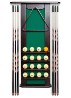 Киевницы + Киевница настенная София для 6 киев с подвесами дуб темно-коричневая