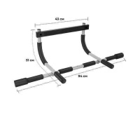 Турники + Дверной турник / силовой тренажер DFC 3 в 1