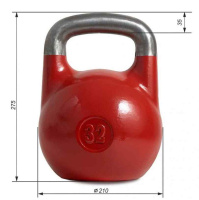 Гири + Гиря для соревнований (стандарт 2021) ВФГС 32 кг