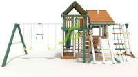 Детские уличные комплексы + Детская площадка IgraGrad Крепость Фани Deluxe + мод.1