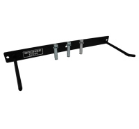 Хранение инветаря + Держатель настенный для матов тренировочных BRONZE GYM, 55x21x5 см. (для 20-23 шт.)