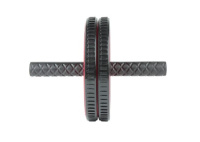 Ролики, упоры для отжиманий + Колесо для пресса Start Up ЕСЕ 033 черный/красный