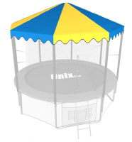 Аксессуары для батутов + Крыша для батута UNIX Line 8 ft