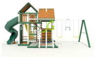 Детские уличные комплексы + Детская площадка IgraGrad Крепость Фани Deluxe 3 мод.1