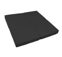 Маты детские для шведских стенок + Мат № 11 (100 х 100 х 10) складной 4 сложения "КМС" чёрный