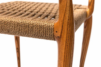 Киевницы, мебель, интерьер + Дизайнерский стул ручной работы с плетеным сиденьем