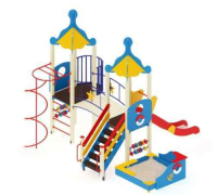 Детские уличные комплексы + Детский игровой комплекс «Морской» H=1500 ДИК 32-1705