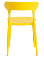Пластиковые стулья + Стул TON (mod. PC33) пластик, 48 x 48 x 74 см, желтый (Yellow Y-01)
