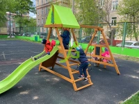 Уличные игровые комплексы для детей + Детская игровая площадка IgraGrad Старт 3