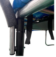 Батуты + Батут с сеткой DFC A.KOU KIDS 10ft с лестницей