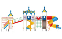 Детские уличные комплексы + Детский игровой комплекс «Морской» H=1200, 2000 ДИК 32-1709
