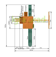 Детские уличные комплексы + Детская площадка IgraGrad Великан 2 (Домик)