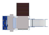 Детские уличные комплексы + Детский игровой комплекс «Грузовичок» H=750 ДИК 05-1101