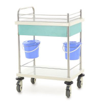 Тележки медицинские + Столик реанимационный, анестезиологический СТ008 ТМ-012АН-00