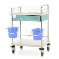 Тележки медицинские + Столик реанимационный, анестезиологический СТ008 ТМ-012АН-00