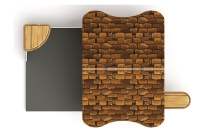 Теневые навесы, беседки + Домик мини тип 3 (Эко) - МФ 10.01.12-03