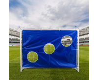 Футбол + Ворота игровые DFC GOAL150T 150x110x60cm с тентом для отрабатывания ударов