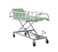 Тележки для перевозки пациентов + Тележка-каталка с гидроприводом для перевозки пациентов СППт VLANA (серый корпус)