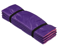 Коврики и маты + Коврик гимнастический INDIGO, SM-042-PV, полиэстер, стенофон, розово-фиолетовый