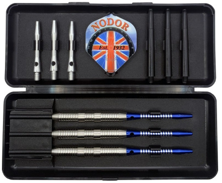 Дротики + Набор из дротиков Nodor Skin Gripper steeltip 31gr и аксессуаров (профессиональный уровень)