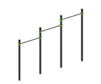 Уличные турники и брусья (Воркаут) + Воркаут 108 ВТ 12.03-01