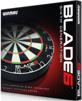 Мишени для игры в дартс + Набор из 3-х мишеней Winmau Blade 6 (Профессиональный уровень)