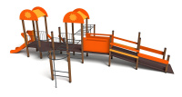 Уличные игровые комплексы для детей + Летняя забава Н-750 ДИО 08120