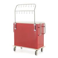 Тележки медицинские + Столик реанимационный, анестезиологический ИТТ006Х (ТМ-013АН-00)