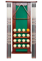 Киевницы + Киевница настенная София для 6 киев с подвесами дуб коричневая