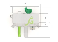 Уличные игровые комплексы для детей + Детская площадка IgraGrad Домик D1 мод.2