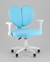 Детские компьютерные кресла + Кресло детское TopChairs 2593 голубой