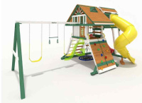 Детские уличные комплексы + Детская площадка IgraGrad Крепость Фани Deluxe 2 мод.1