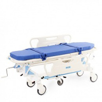 Тележки для перевозки пациентов + Тележка-каталка для перевозки больных с регулировкой высоты MET SILENCE