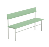 Банкетки, диваны медицинские + Банкетка медицинская со спинкой БМС (корпус белый)