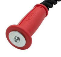 Рукоятки и тяги + Гибкая тяга (канат) для трицепса двойная REBEL с резиновыми наконечниками