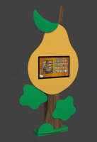 Навесные мультимедийные комплексы + Мультимедийный развивающий комплекс «AVKompleks Multi 26» в форме груши с опорой