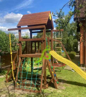 Детские уличные комплексы + Детская площадка IgraGrad Панда Фани Gride