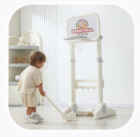 Детские баскетбольные стойки + Баскетбольная стойка UNIX Kids Champion White