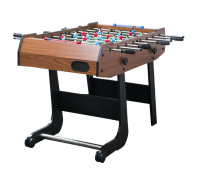 Настольный футбол + Игровой стол - футбол складной "Maccabi Mini" (121 x 61 x 81 см, орех)