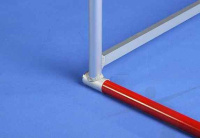 Оборудование для легкой атлетики + Барьер легкоатлетический тренировочный разборный, с противовесом POLANIK PP-176/PP-177 (алюминий)