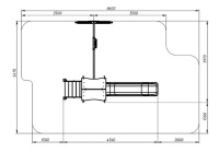 Детские уличные комплексы + Лукоморье - ДИК 2.25.02-01 - Игровой комплекс H=1200