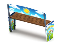 Скамейки + Скамейка детская Солнышко - МФ 41.01.04-И1