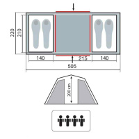  Палатки универсальные + Палатка двухкомнатная Tramp Brest 4 V2, песочный